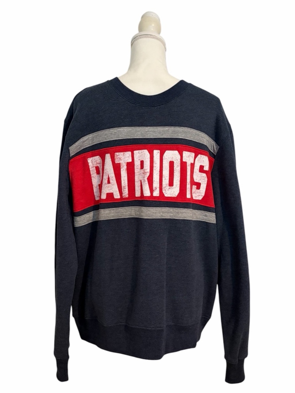 47 Brand New England Patriots Crewneck Sweatshirt Men’s Large - Picture 12 of 12